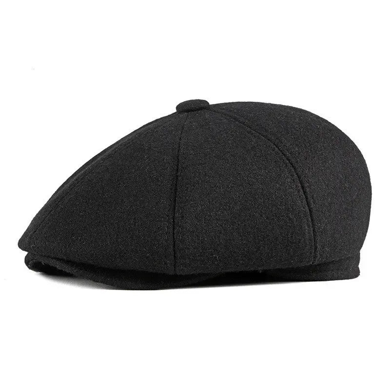 Men's Cap With Warm Ear Protection Beret - WAlMYe #