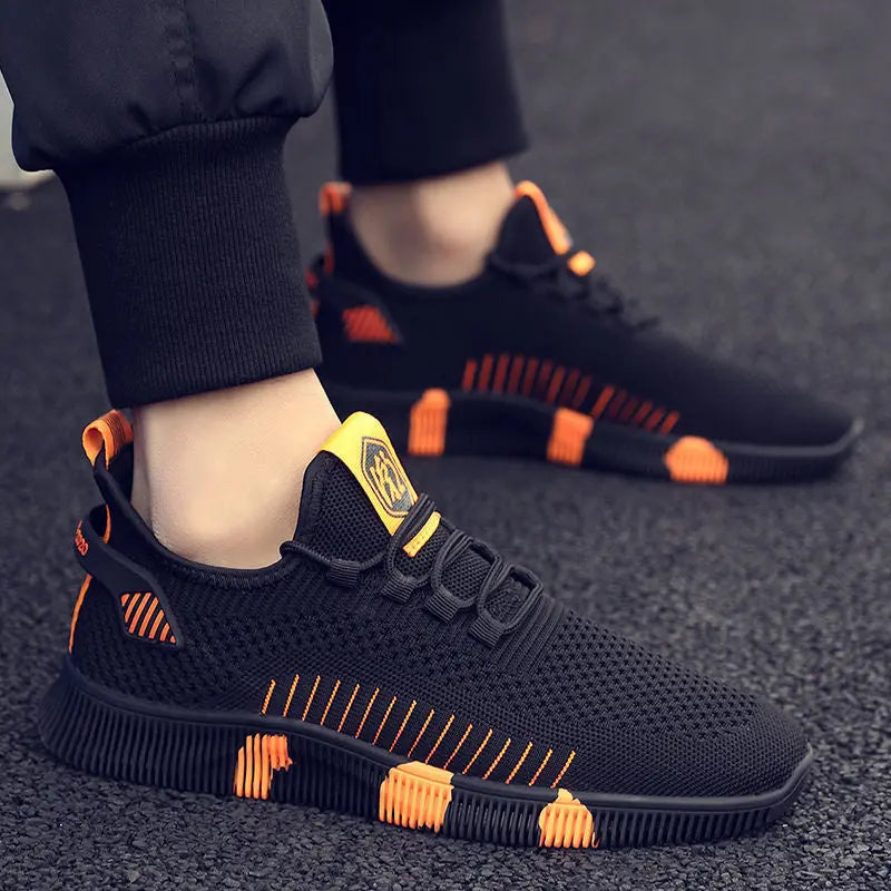 Men's Comfortable Breathable Running Shoes Trendy - WAlMYe #