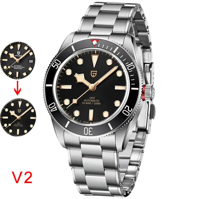 Men's Fashion Automatic Mechanical Watch Waterproof Movement - WAlMYe #