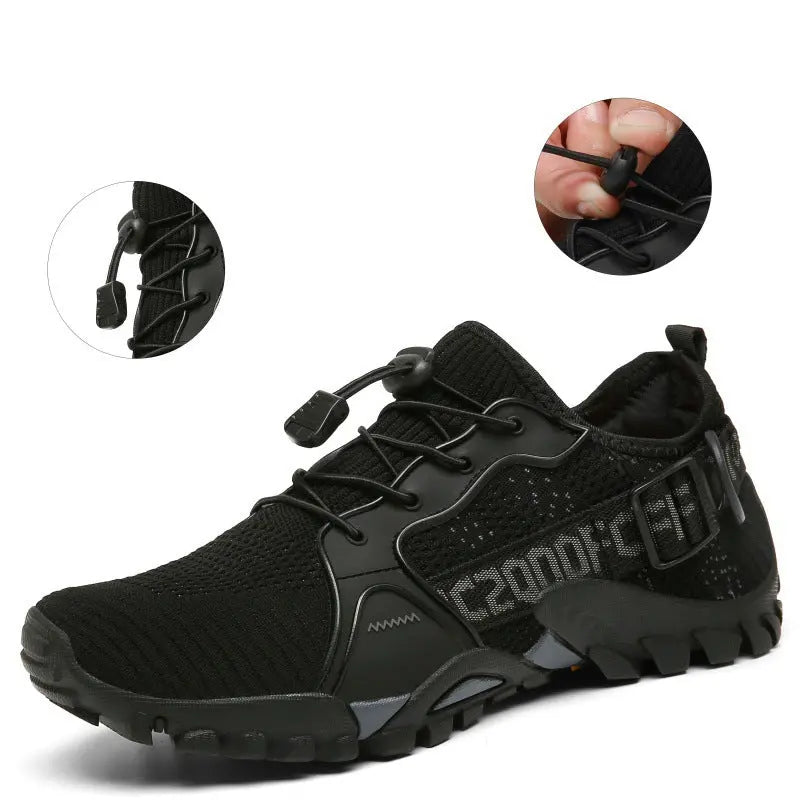 Men's Fashion Outdoor Hiking And Climbing Sports Casual Mesh Shoes - WAlMYe #