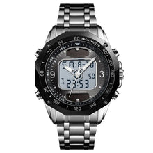 Load image into Gallery viewer, Men&#39;s Fashion Solar Multifunctional Steel Strap Watch - WAlMYe #
