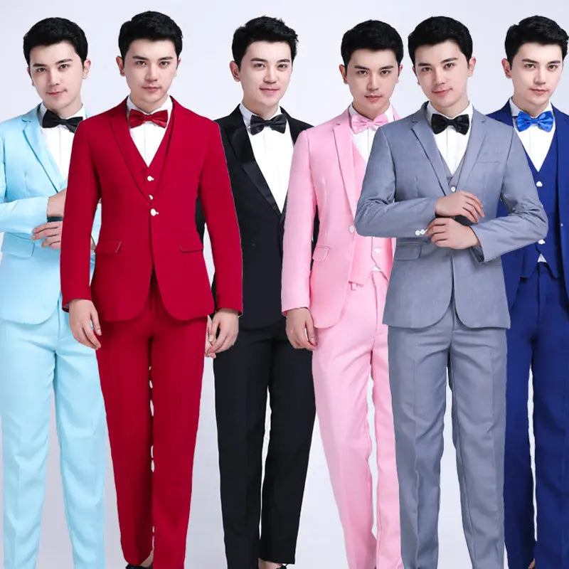 Men's Fashionable And Handsome Evening Dress Suits - WAlMYe #
