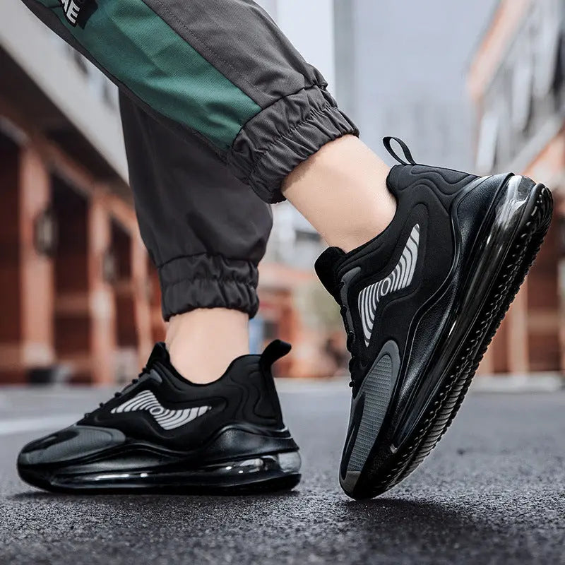 Men's Flying Woven Breathable Casual Sports Shoes Fashion Air Cushion - WAlMYe #