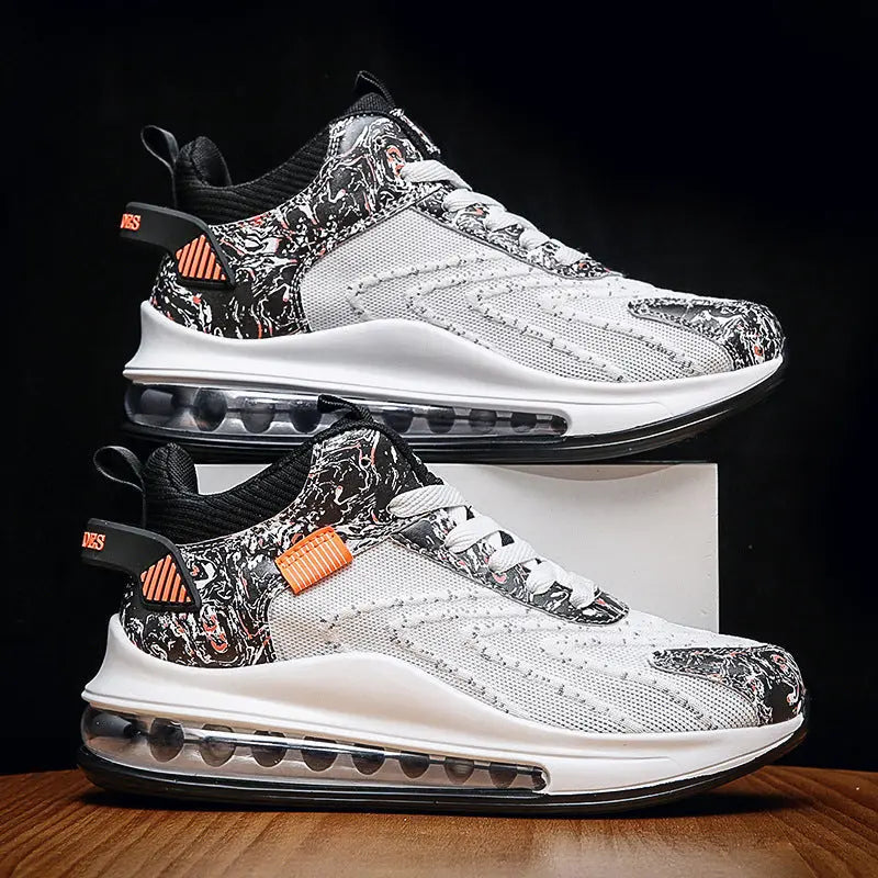 Men's Flying Woven Breathable Casual Sports Shoes Fashion Air Cushion - WAlMYe #