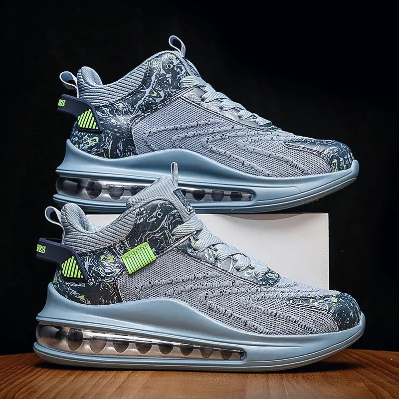 Men's Flying Woven Breathable Casual Sports Shoes Fashion Air Cushion - WAlMYe #