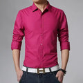 Men's Dress Shirt – Formal French-Cuff Tuxedo Shirt | WALMYE