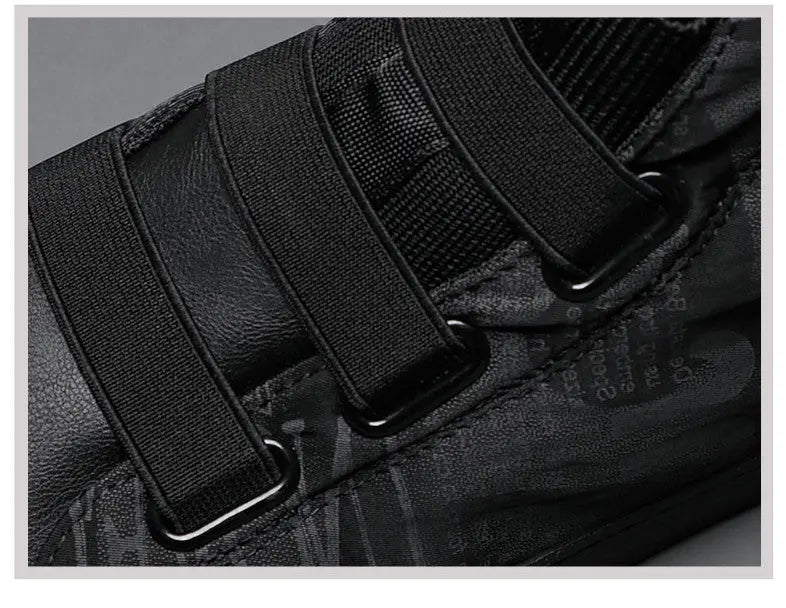 Men's High-top Camouflage Canvas Shoes Youth Fashion Casual Shoes - WAlMYe #