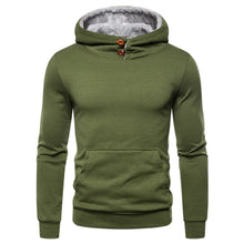 Load image into Gallery viewer, Men&#39;s Hooded Pan Buckle Pullover Sweater - WAlMYe #
