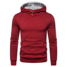 Load image into Gallery viewer, Men&#39;s Hooded Pan Buckle Pullover Sweater - WAlMYe #
