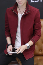 Load image into Gallery viewer, Men&#39;s Jacket Casual Slim Youth Jacket Washed Cotton Korean Jacket - WAlMYe #
