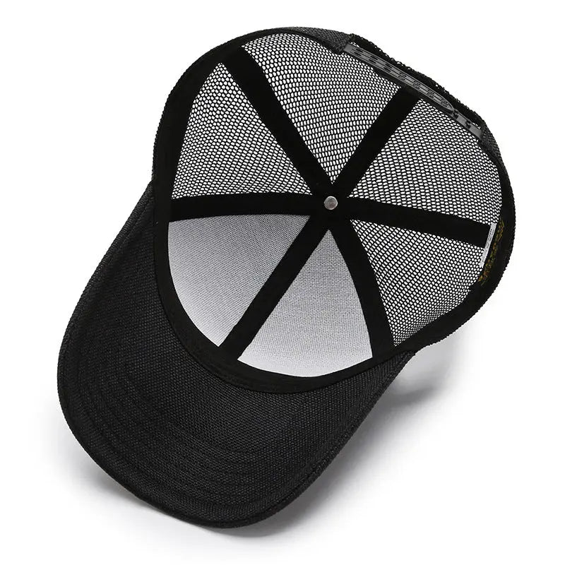 Men's Middle-aged Mesh Breathable Sunscreen Hat - WAlMYe #