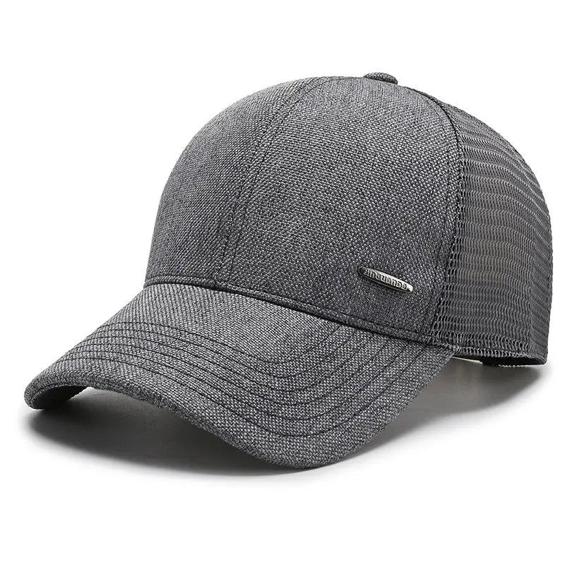 Men's Middle-aged Mesh Breathable Sunscreen Hat - WAlMYe #