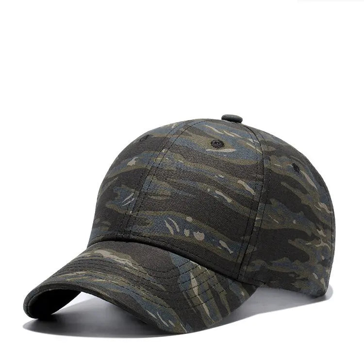 Men's Monochrome Cotton Camouflage Hat - WAlMYe #