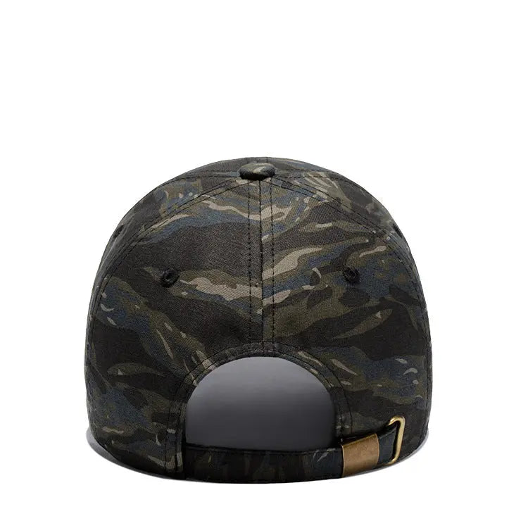 Men's Monochrome Cotton Camouflage Hat - WAlMYe #