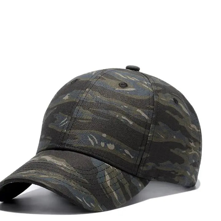 Men's Monochrome Cotton Camouflage Hat - WAlMYe #