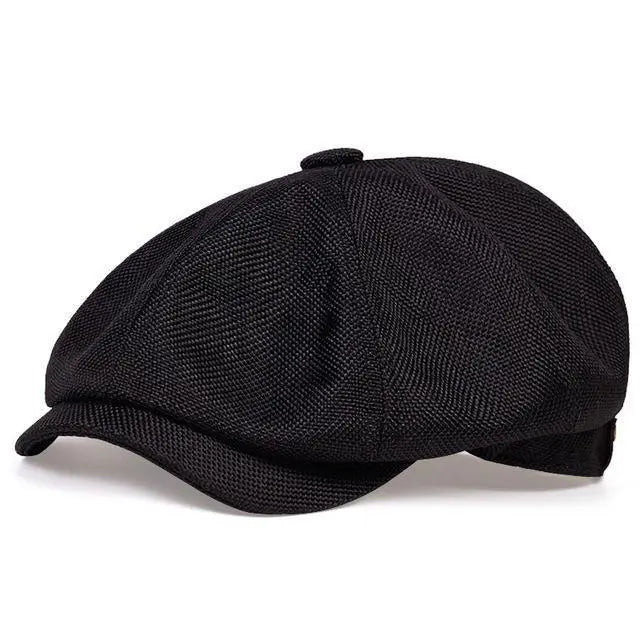 Men's Plus Size British Big Head Octagonal Hat - WAlMYe #