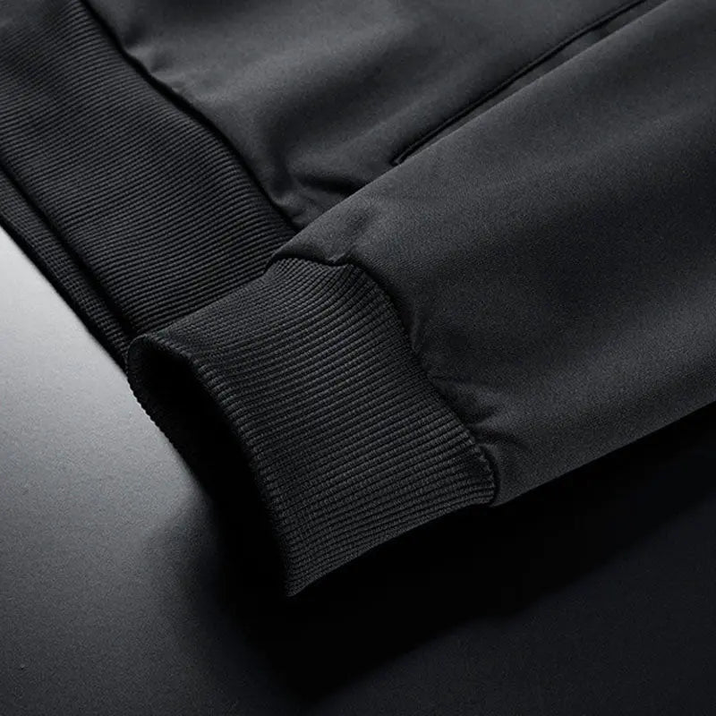 Men's Printed Hooded Cardigan Jacket Suit - WAlMYe #