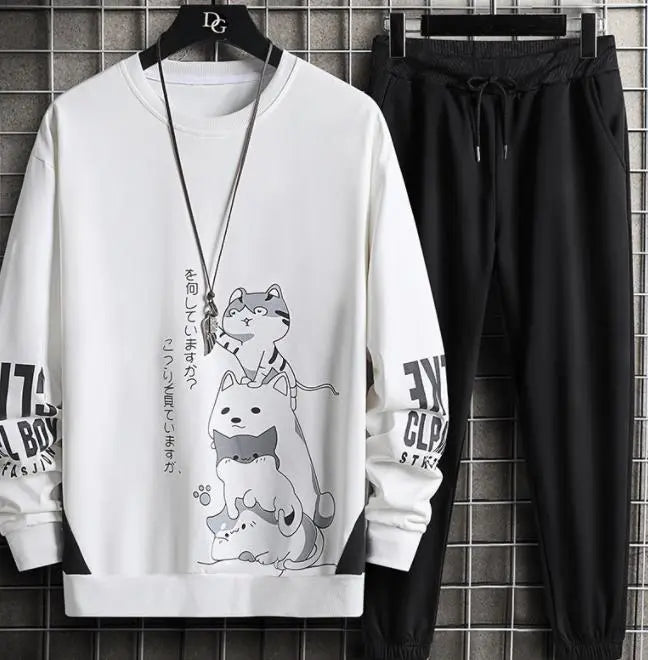 Men's Printed Suit In Casual Cotton - WAlMYe #