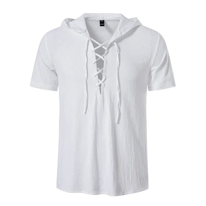 Men's Short Sleeved Shirt Made Of Cotton - WAlMYe #