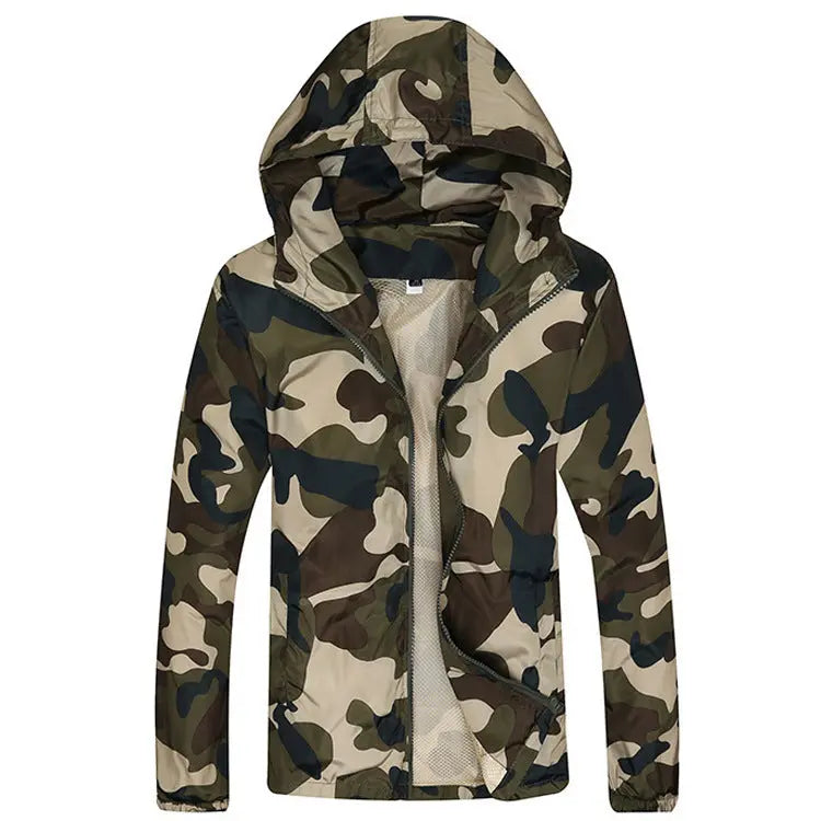 Men's Slim Camouflage Jacket Jacket Fashion Jacket Clothes - WAlMYe #