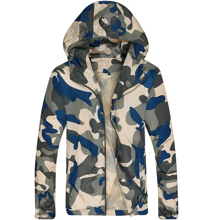 Men's Slim Camouflage Jacket Jacket Fashion Jacket Clothes - WAlMYe #