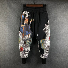 Load image into Gallery viewer, Men&#39;s Slim Harem Pants Trendy Printed Drawstring - WAlMYe #
