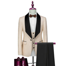 Load image into Gallery viewer, Men&#39;s Suit Set Slim Fit Groom Wedding Evening Dress - WAlMYe #
