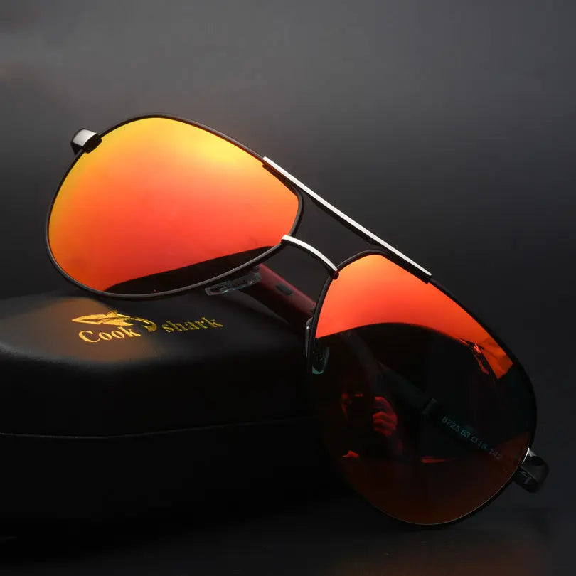 Men's Sunglasses Polarized Sunglasses Trendy Driving Driving Driver Toad Glasses - WAlMYe #