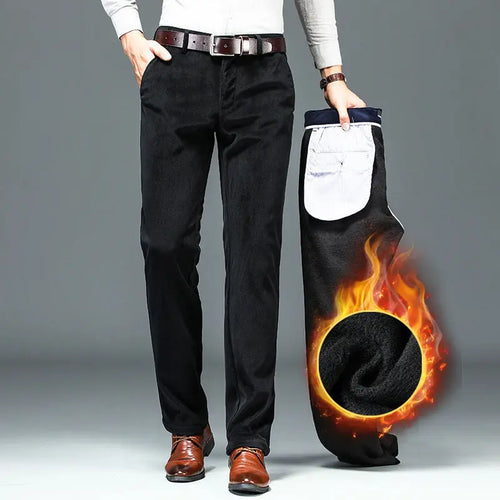 Men's Thick Corduroy Casual Pants - WAlMYe #