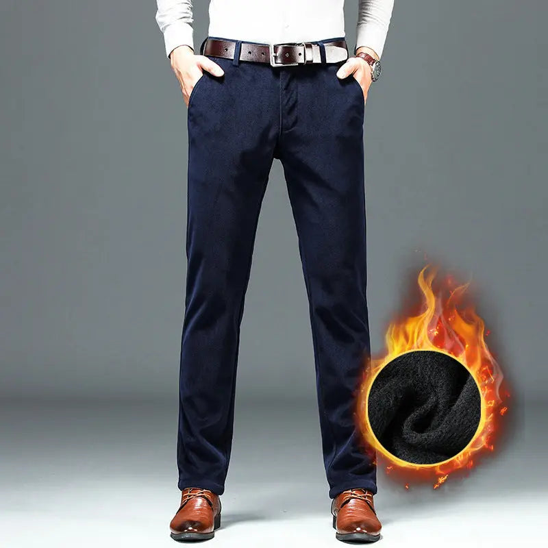 Men's Thick Corduroy Casual Pants - WAlMYe #