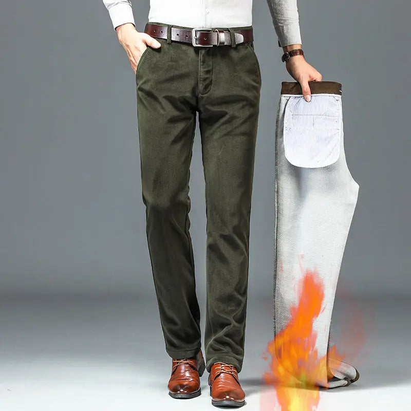 Men's Thick Corduroy Casual Pants - WAlMYe #