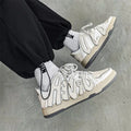 Men's Thick Sole Low Top Lace Up Sports Shoes - WAlMYe #
