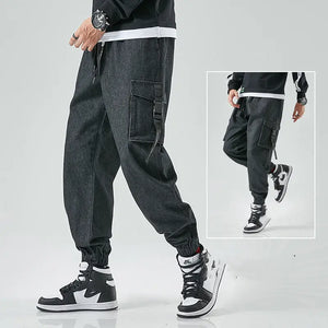 Men's Trendy Loose Spring Korean Style Pencil Pants - WAlMYe #