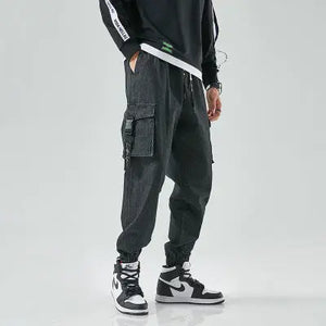 Men's Trendy Loose Spring Korean Style Pencil Pants - WAlMYe #