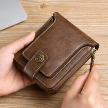 Load image into Gallery viewer, Men&#39;s Wallet Retro Horizontal Zipper Change - WAlMYe #
