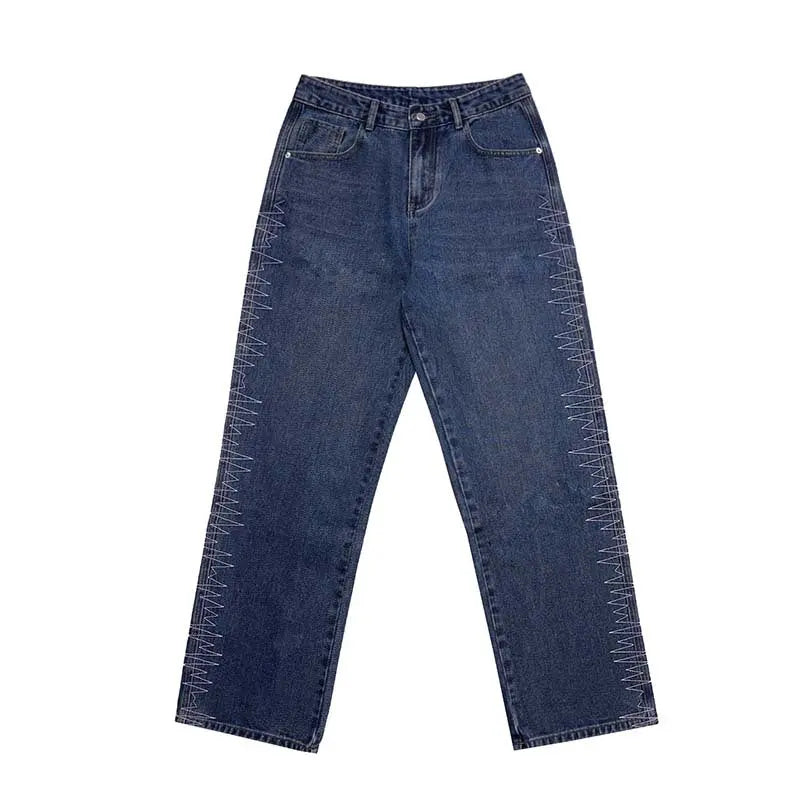 Men's Washed Casual Trousers Trend Versatile - WAlMYe #