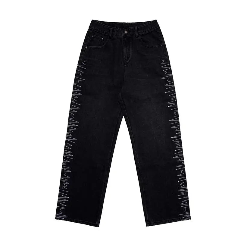 Men's Washed Casual Trousers Trend Versatile - WAlMYe #