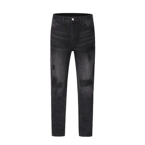 Men's Washed Old Torn Jeans - WAlMYe #