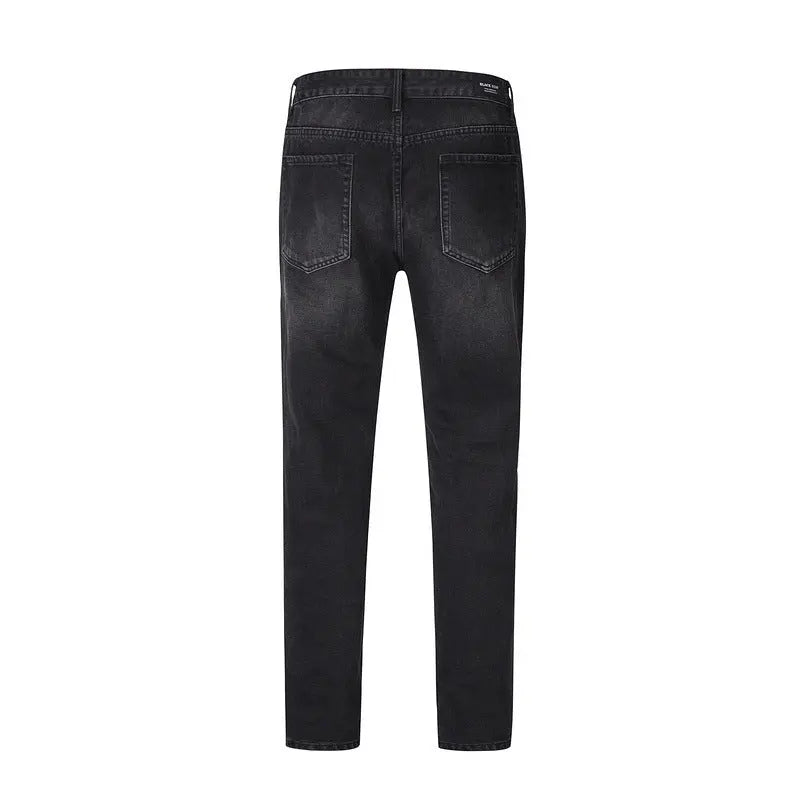 Men's Washed Old Torn Jeans - WAlMYe #