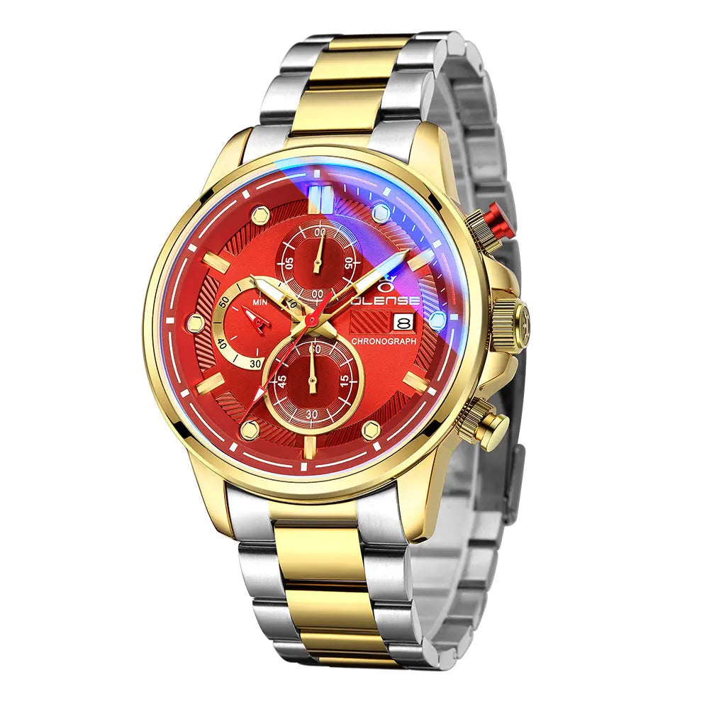 Men's Watch Steel Band Fashion Quartz - WAlMYe #