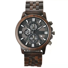 Load image into Gallery viewer, Men&#39;s Wooden Minimalist Sandalwood Watch - WAlMYe #
