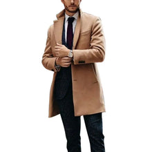 Load image into Gallery viewer, Men&#39;s mid-length double-sided woolen coat - WAlMYe #
