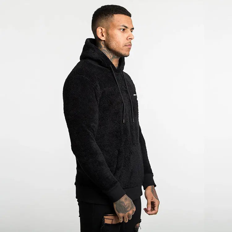 Men's plus velvet padded coat hooded sweater - WAlMYe #
