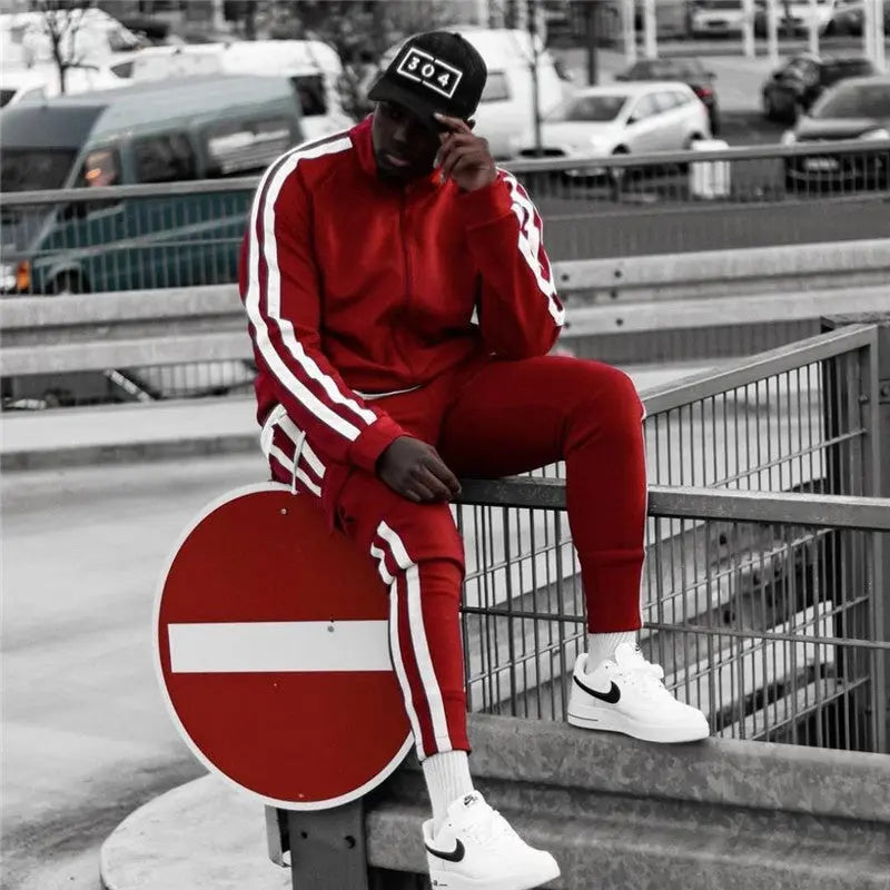 Men's suit casual sports sweater - WAlMYe #