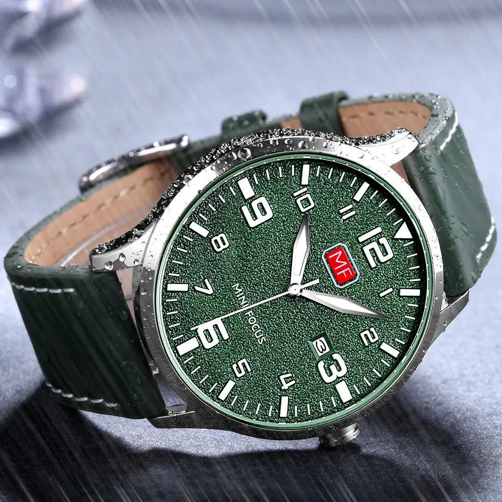 Men's waterproof quartz watch ultra-thin large dial - WAlMYe #