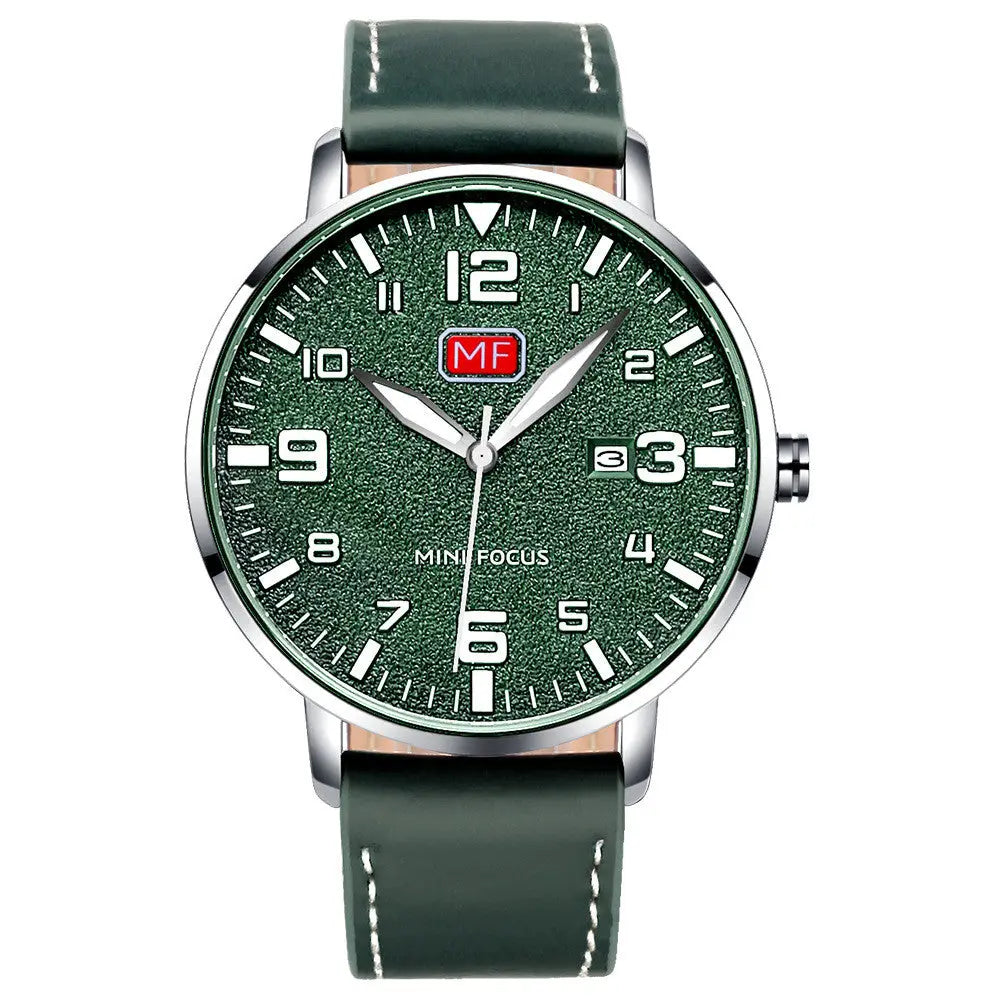 Men's waterproof quartz watch ultra-thin large dial - WAlMYe #