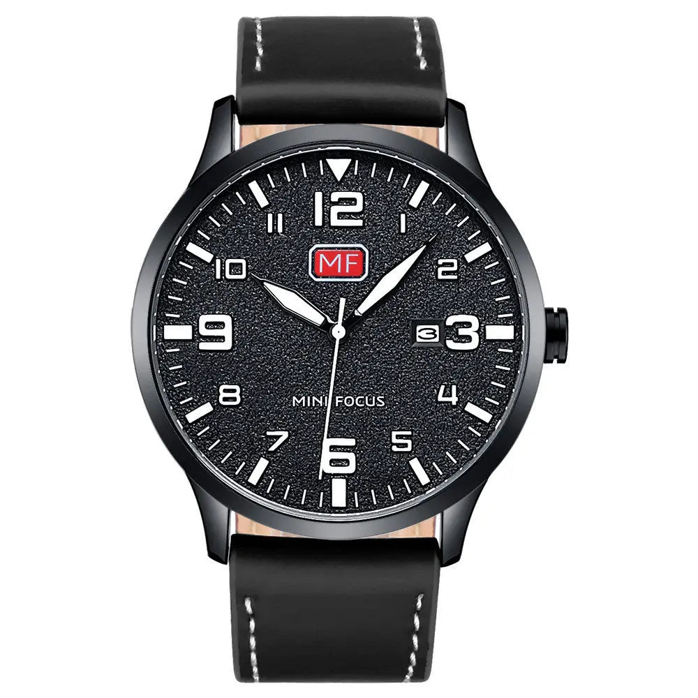 Men's waterproof quartz watch ultra-thin large dial - WAlMYe #