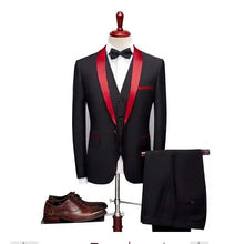 Load image into Gallery viewer, Mens Suits 3Pcs Formal Casual Slim High Quality Stylish Sets - WAlMYe #
