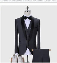 Load image into Gallery viewer, Mens Suits 3Pcs Formal Casual Slim High Quality Stylish Sets - WAlMYe #
