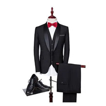 Load image into Gallery viewer, Mens Suits 3Pcs Formal Casual Slim High Quality Stylish Sets - WAlMYe #
